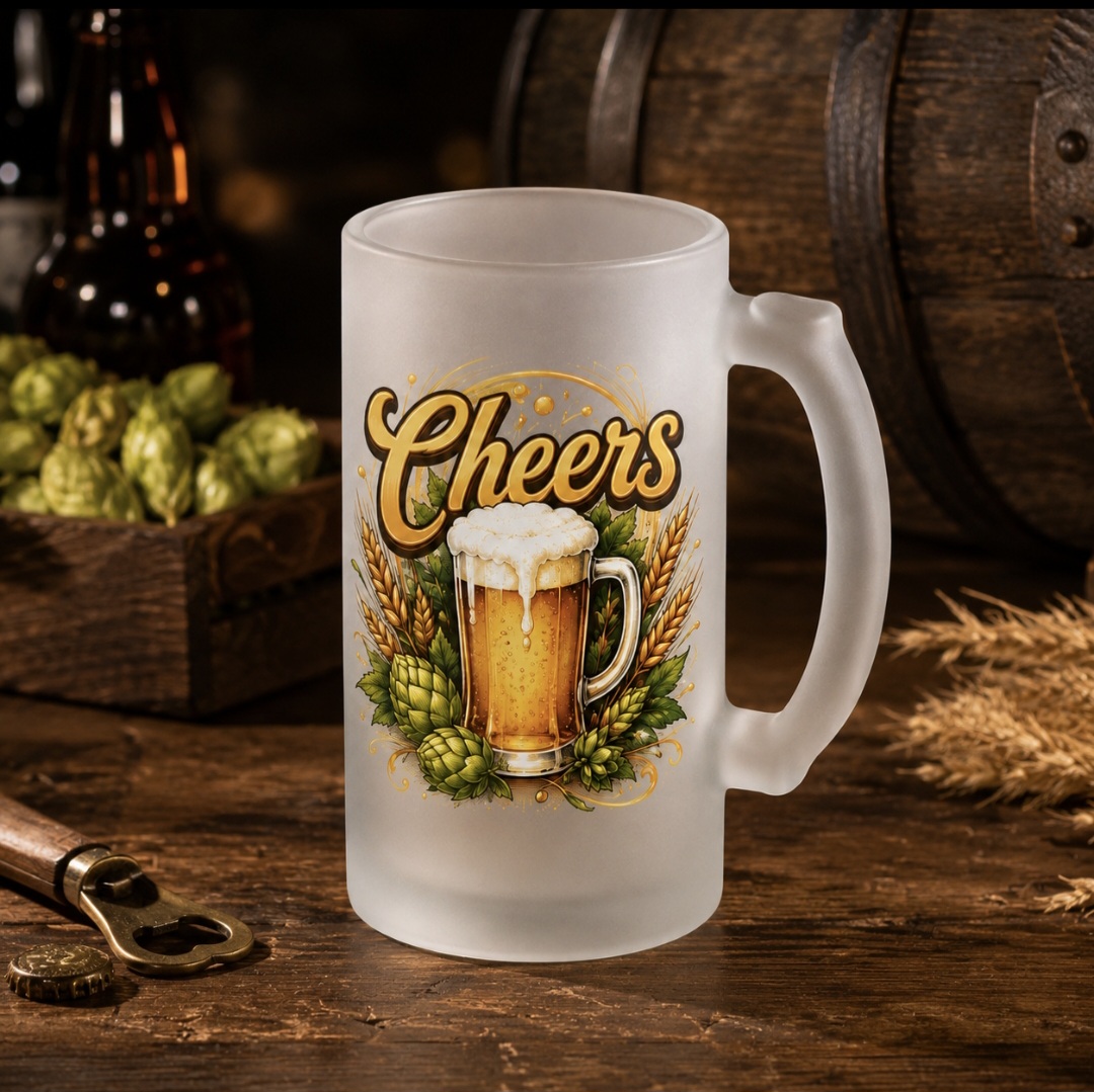 Frosted Beer Mug 